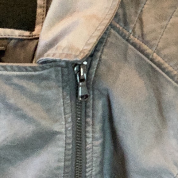 Gray moto jacket - Picture 3 of 8